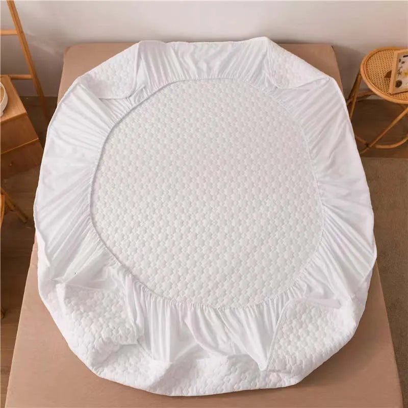 Breathable Quilting Bed Protector Mattress Topper Cover