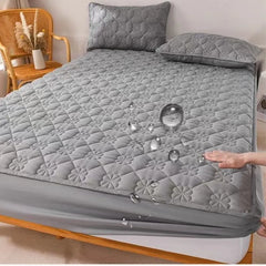 Waterproof Mattress Cover Quilting Bed Fitted Sheet