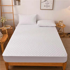 Breathable Quilting Bed Protector Mattress Topper Cover