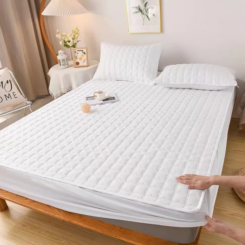 Waterproof Mattress Cover Quilting Bed Fitted Sheet