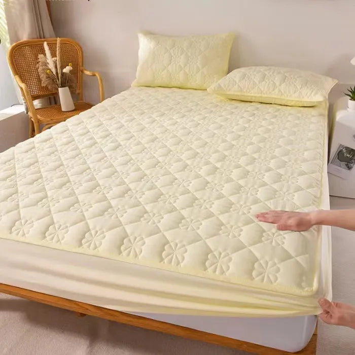 Waterproof Mattress Cover Quilting Bed Fitted Sheet