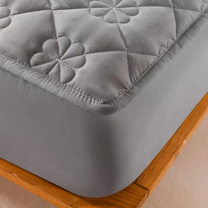 Waterproof Mattress Cover Quilting Bed Fitted Sheet