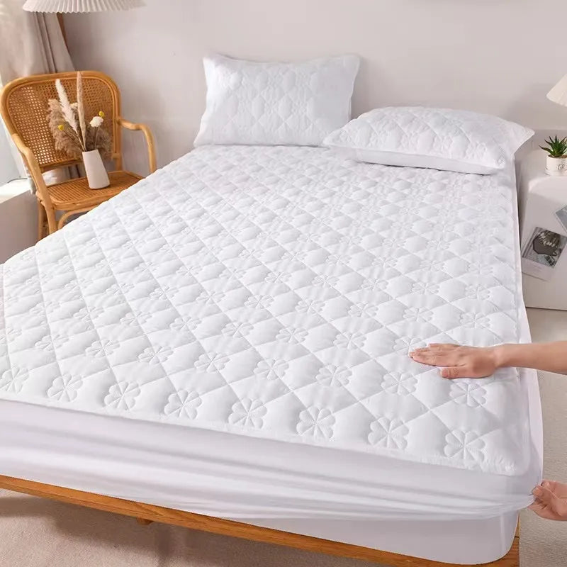 Waterproof Mattress Cover Quilting Bed Fitted Sheet